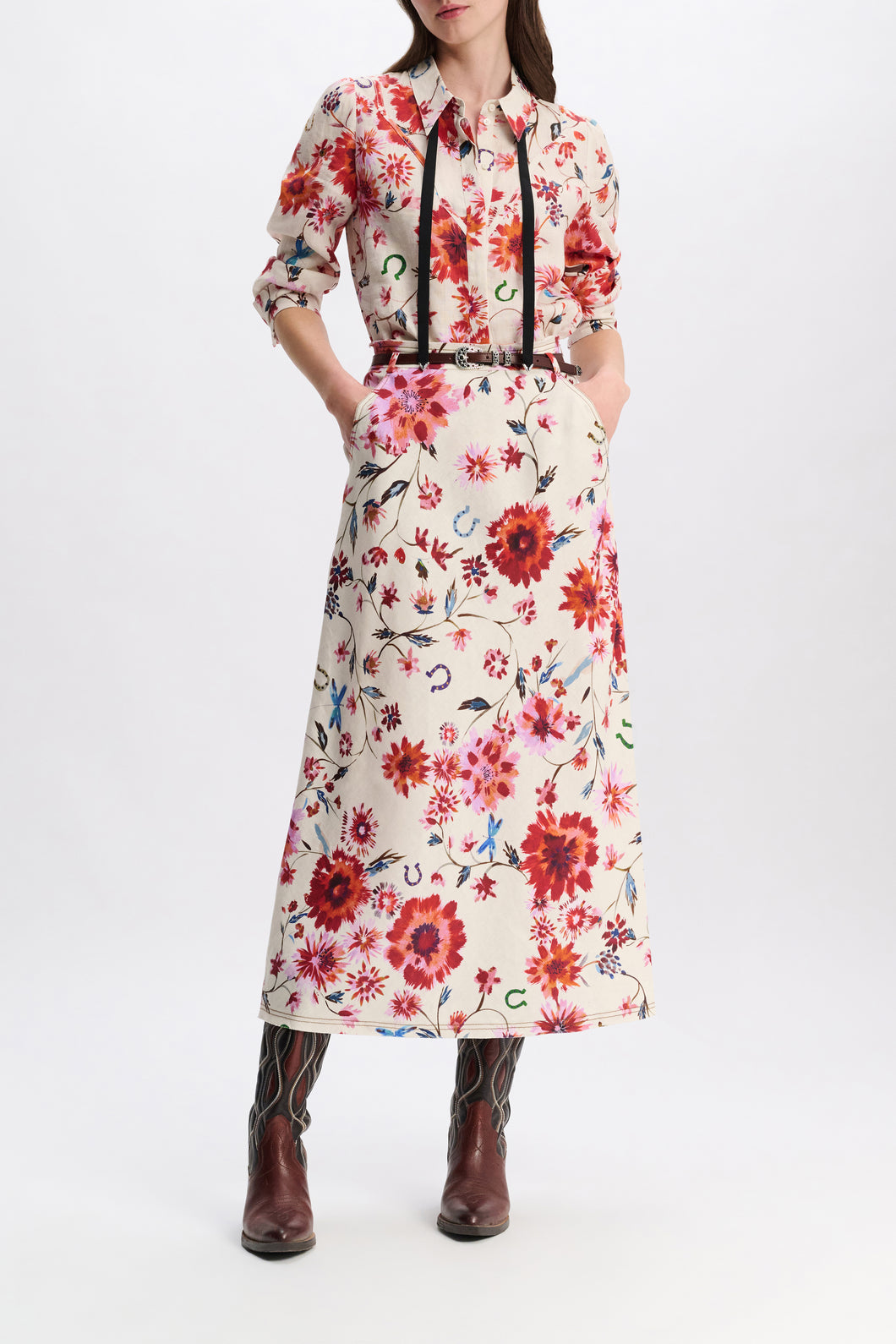 Dorothee Schumacher  Floral Ease Skirt