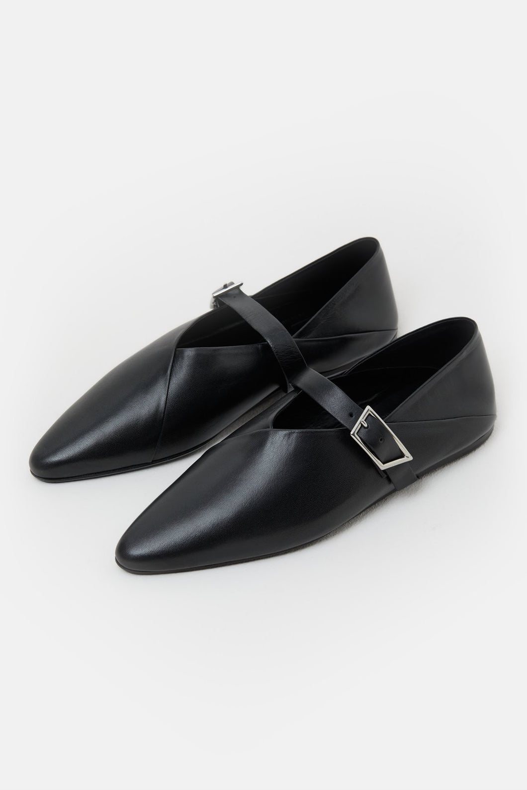 Closed Leather ballerinas